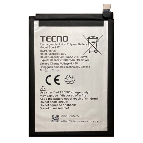 Camon 18 (CH6) Original batteries - Image 1